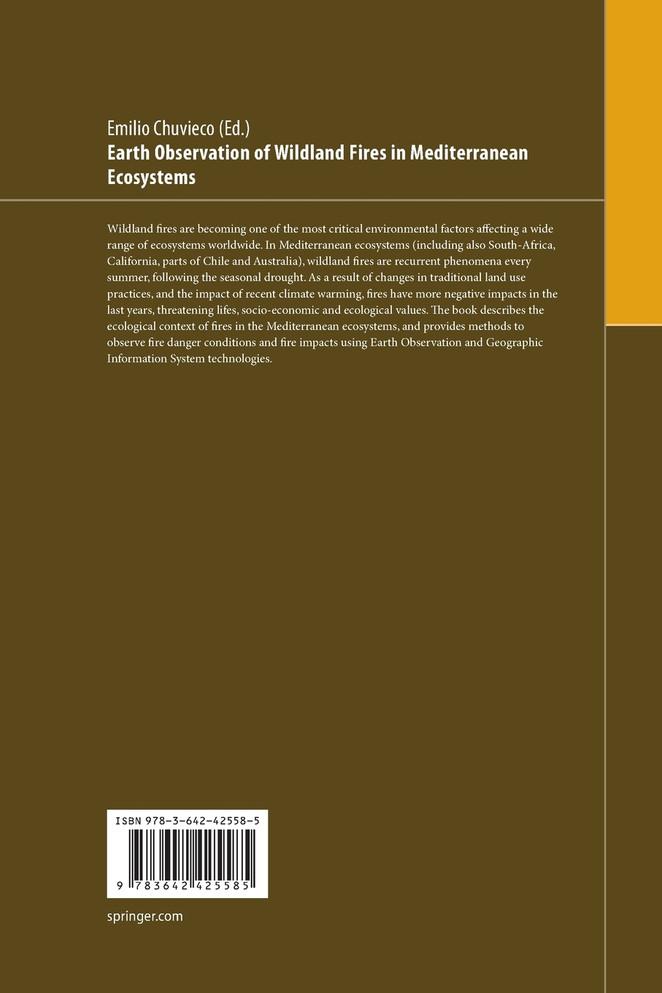 Earth Observation of Wildland Fires in Mediterranean Ecosystems