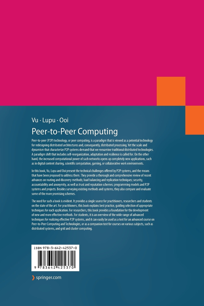 Peer-to-Peer Computing