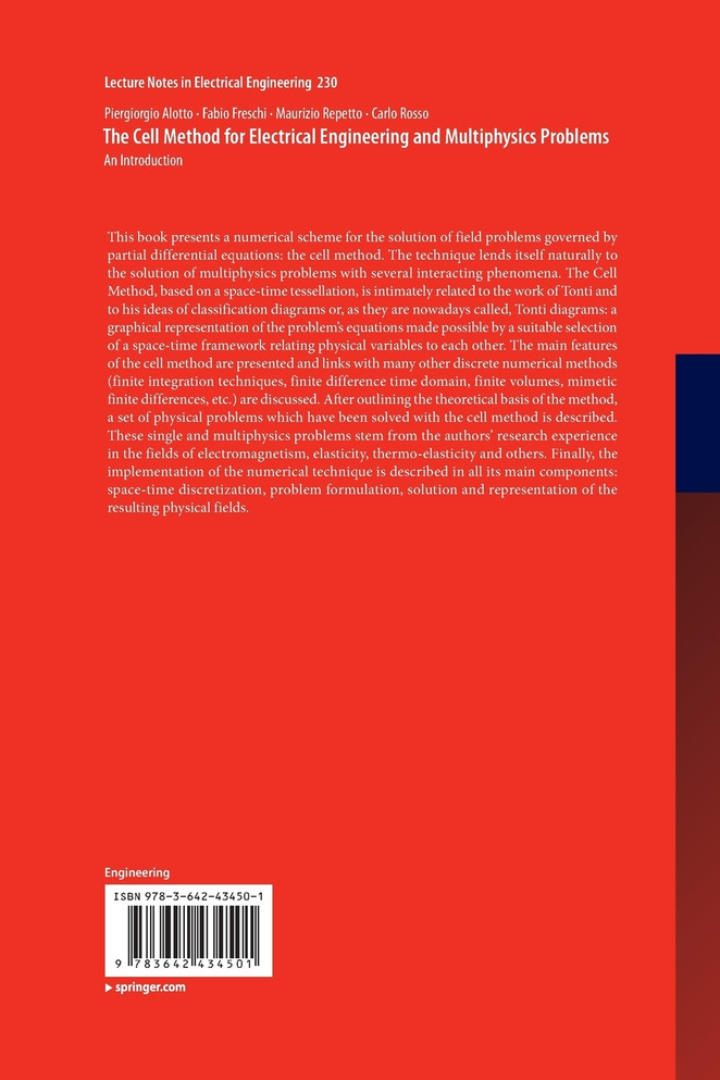 The Cell Method for Electrical Engineering and Multiphysics Problems