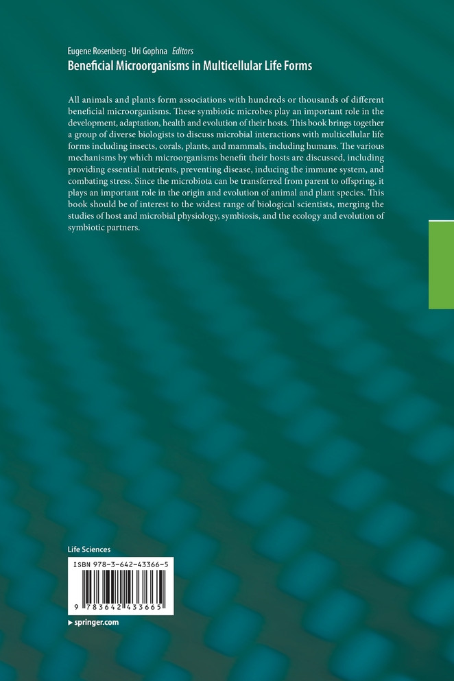 Beneficial Microorganisms in Multicellular Life Forms