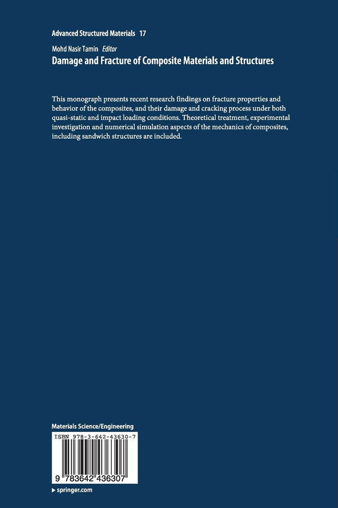 Damage and Fracture of Composite Materials and Structures
