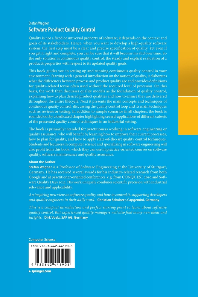 Software Product Quality Control