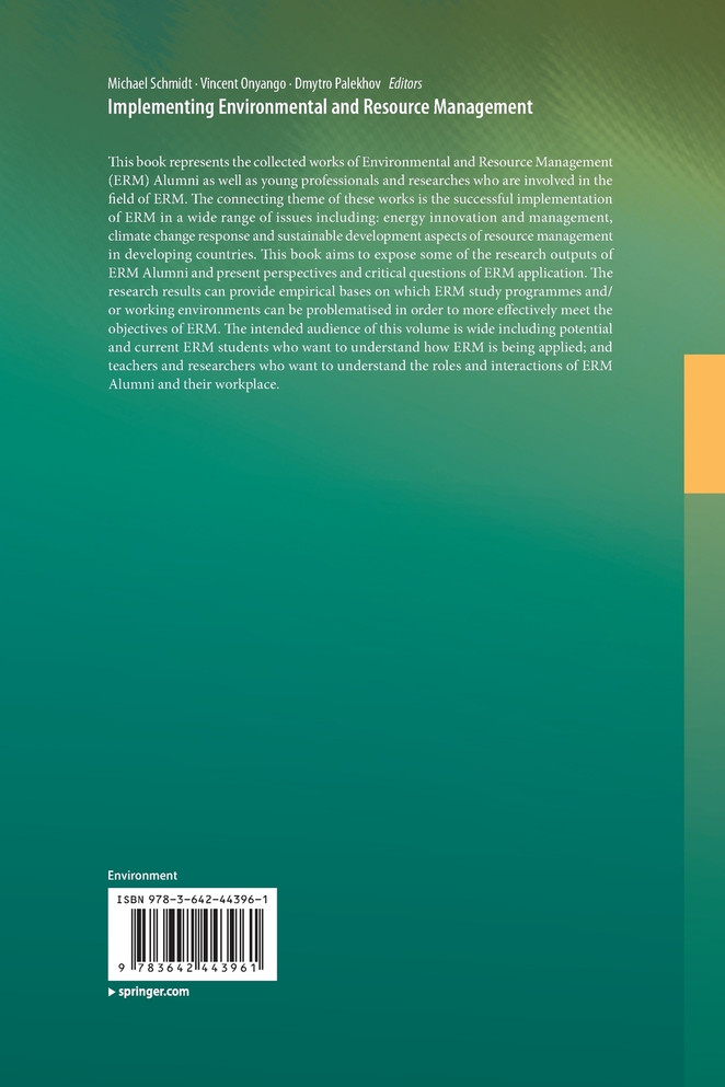Implementing Environmental and Resource Management