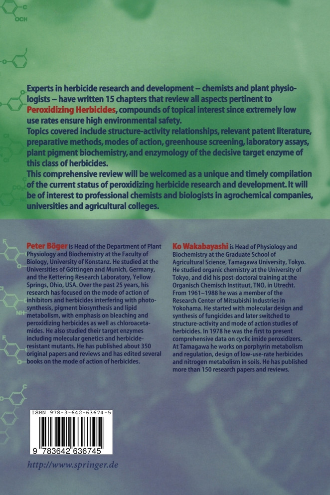 Peroxidizing Herbicides