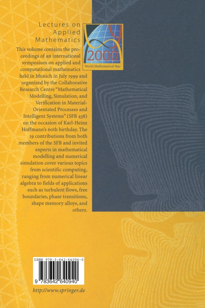 Lectures on Applied Mathematics