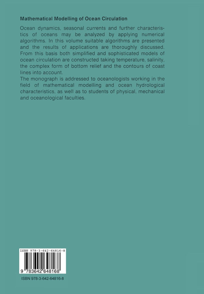 Mathematical Modelling of Ocean Circulation