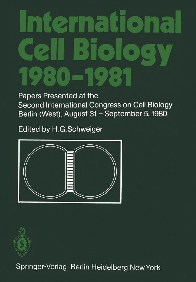 International Cell Biology 1980-1981