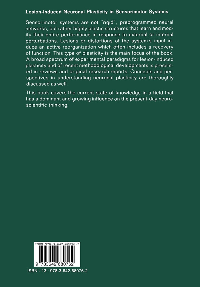 Lesion-Induced Neuronal Plasticity in Sensorimotor Systems