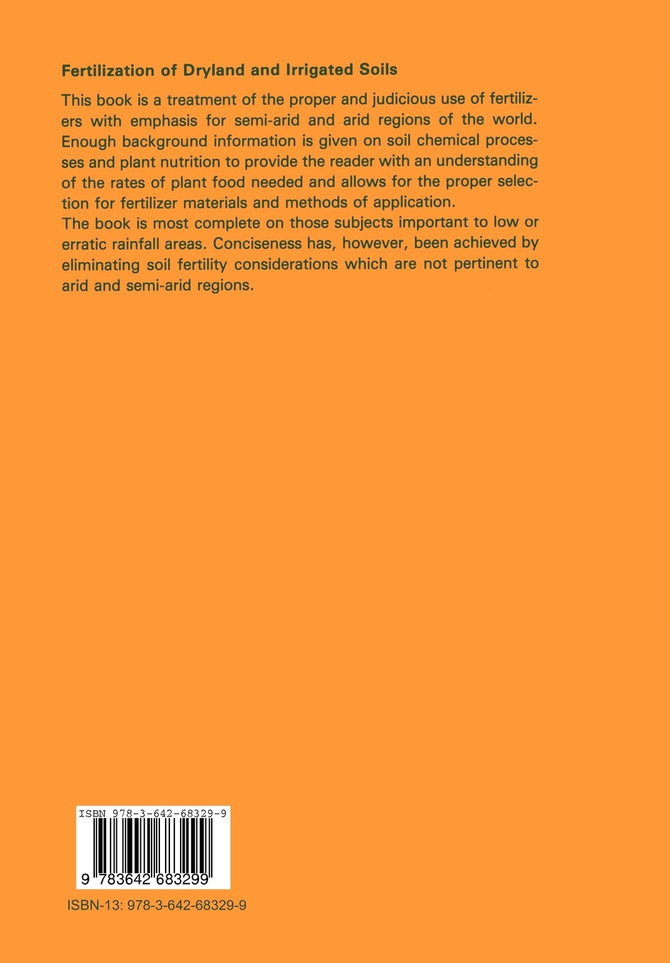 Fertilization of Dryland and Irrigated Soils