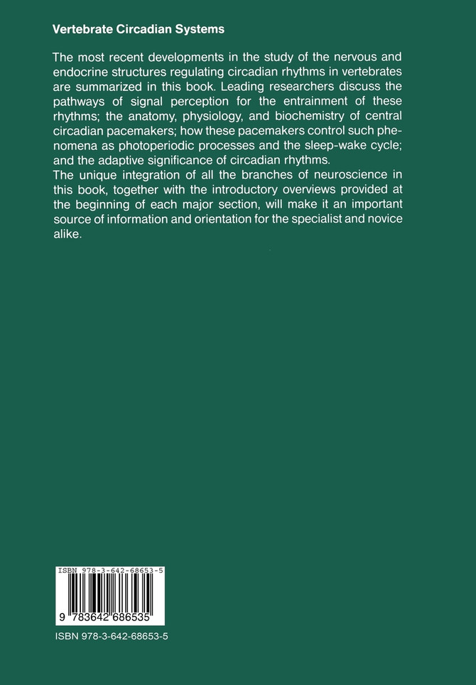 Vertebrate Circadian Systems