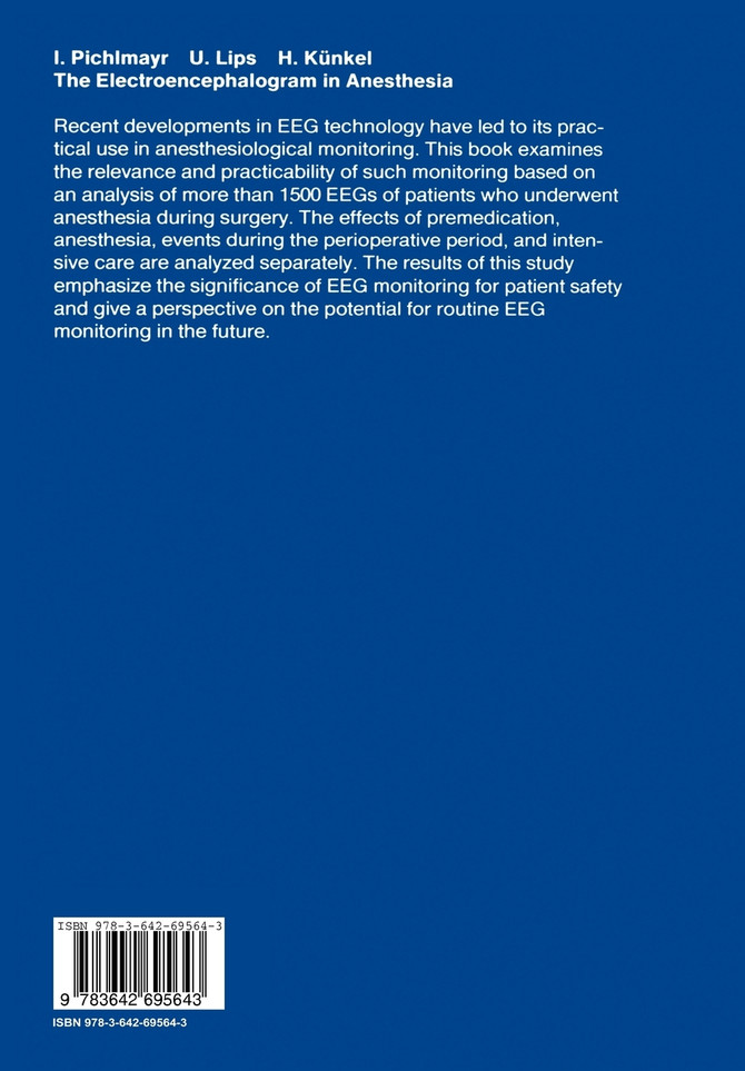 The Electroencephalogram in Anesthesia