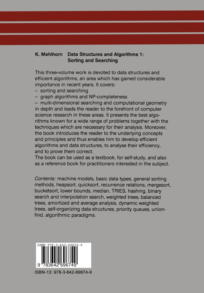 Data Structures and Algorithms 1