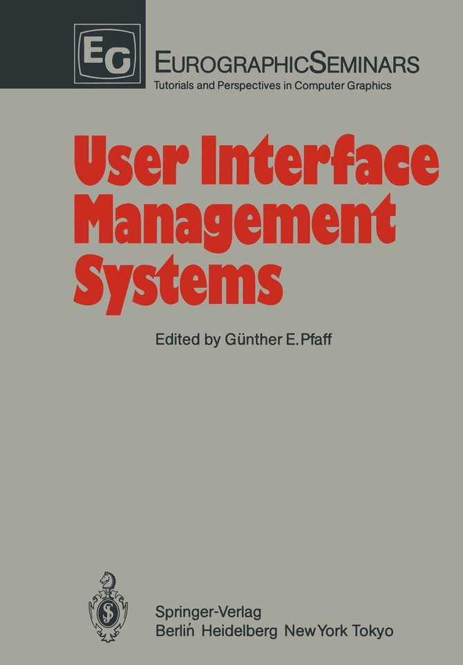 User Interface Management Systems