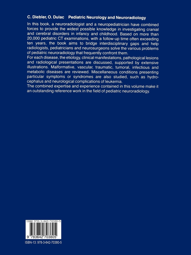 Pediatric Neurology and Neuroradiology