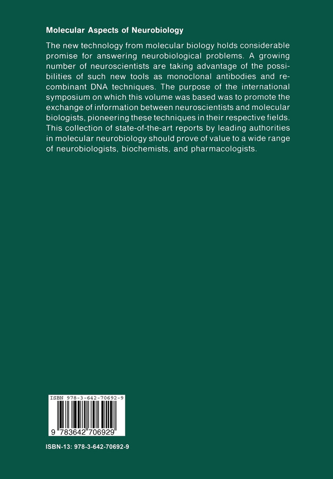 Molecular Aspects of Neurobiology