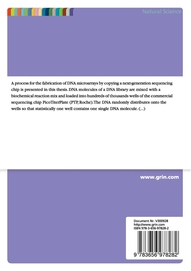 Fabrication of DNA Microarrays by Digital Solid-Phase PCR in a Next Generation Sequencing Chip