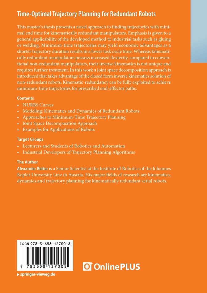 Time-Optimal Trajectory Planning for Redundant Robots
