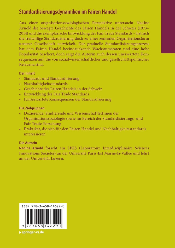 Standardisierungsdynamiken im Fairen Handel