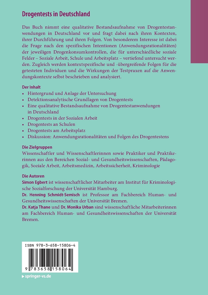 Drogentests in Deutschland