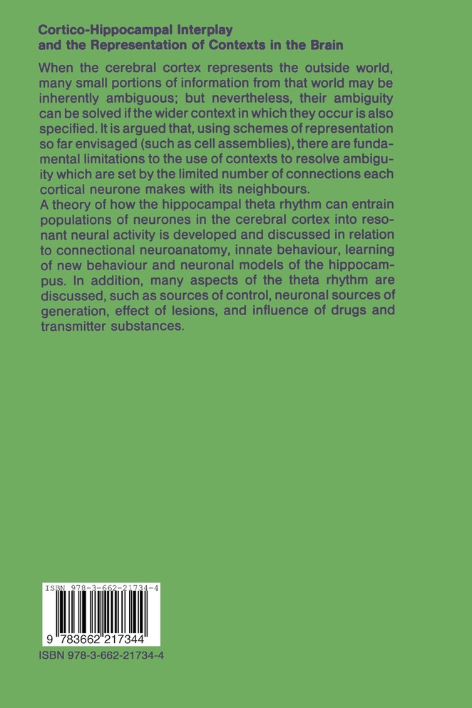 Cortico-Hippocampal Interplay and the Representation of Contexts in the Brain