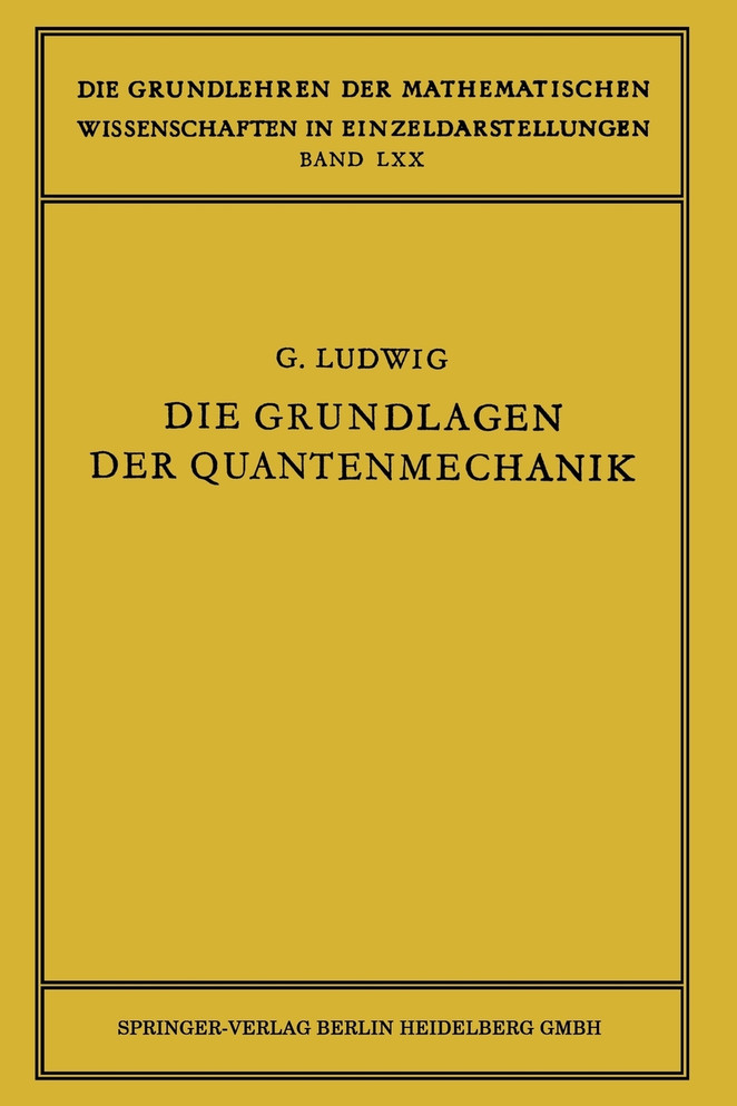 Die Grundlagen Der Quantenmechanik