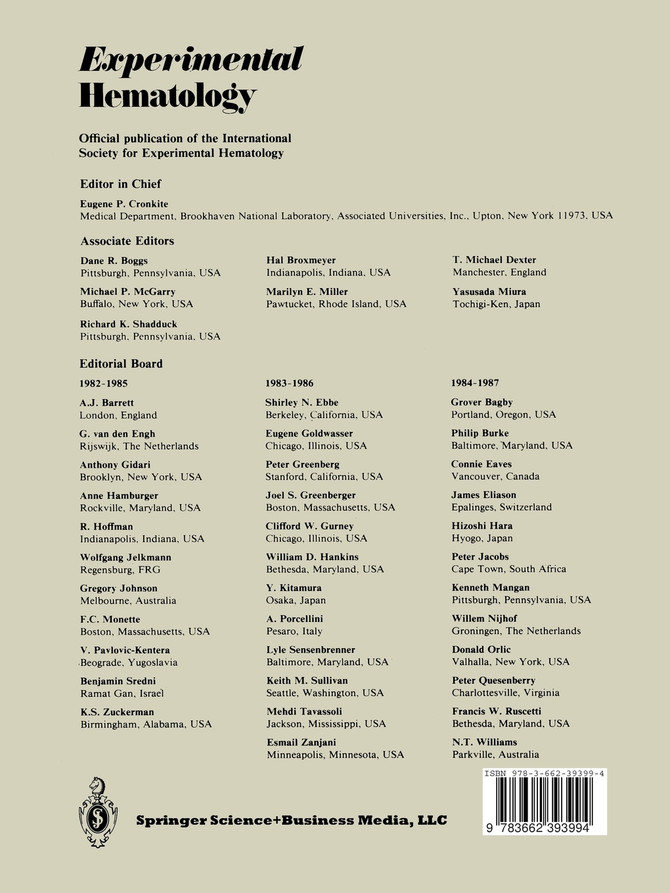 11th Annual Meeting of the Ebmt