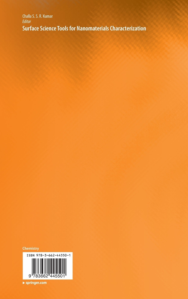Surface Science Tools for Nanomaterials Characterization