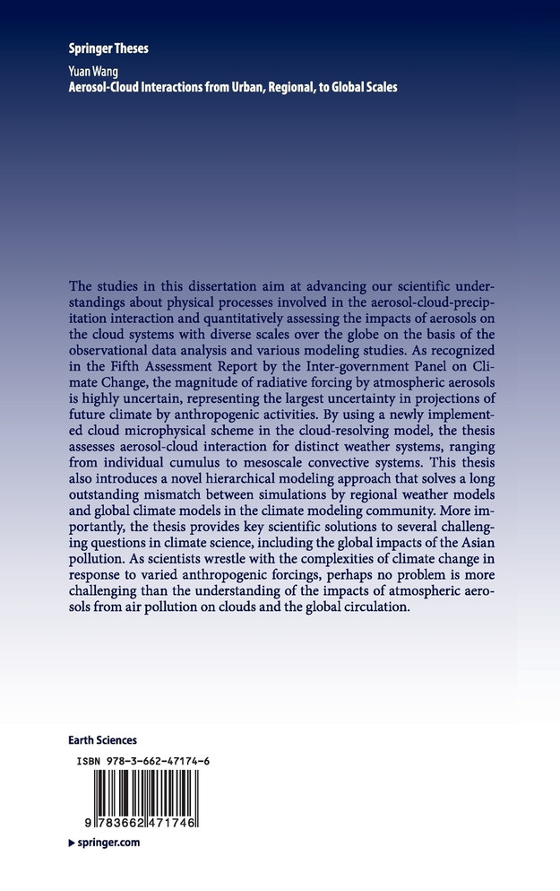 Aerosol-Cloud Interactions from Urban, Regional, to Global Scales
