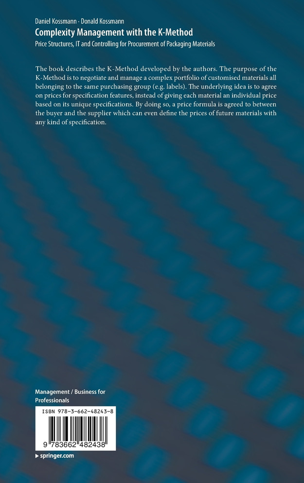 Complexity Management with the K-Method