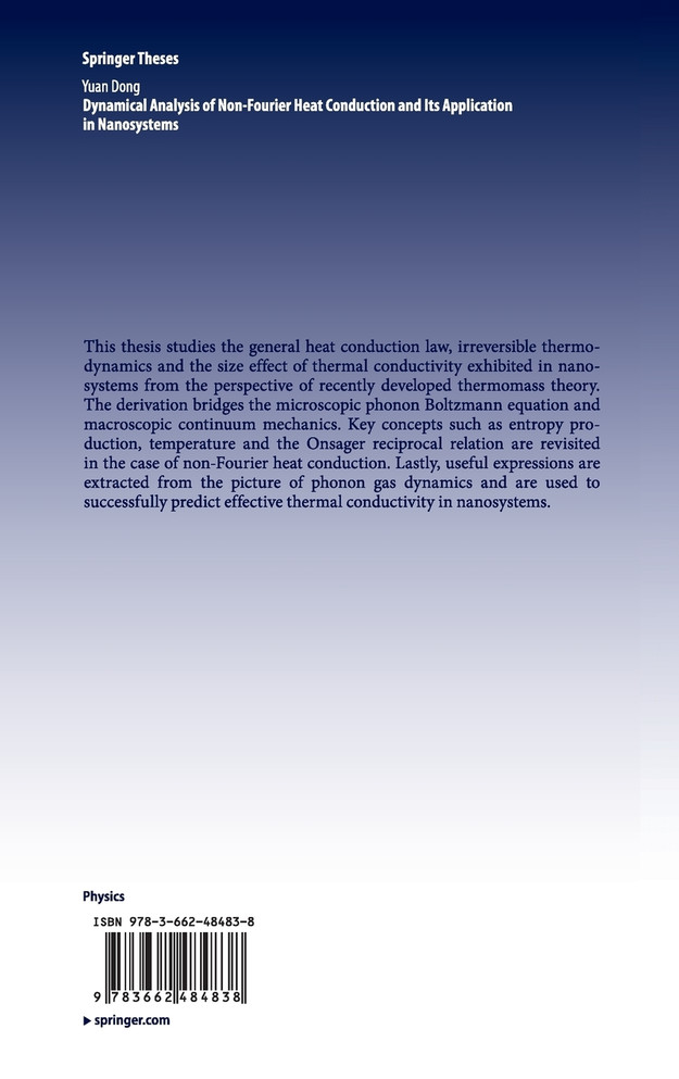 Dynamical Analysis of Non-Fourier Heat Conduction and Its Application in Nanosystems