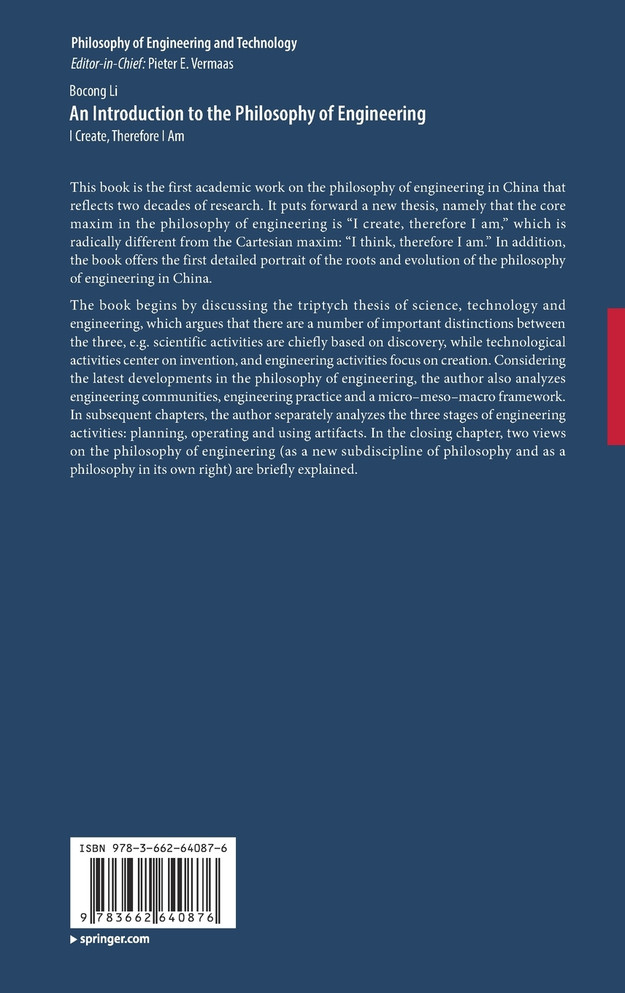 An Introduction to the Philosophy of Engineering