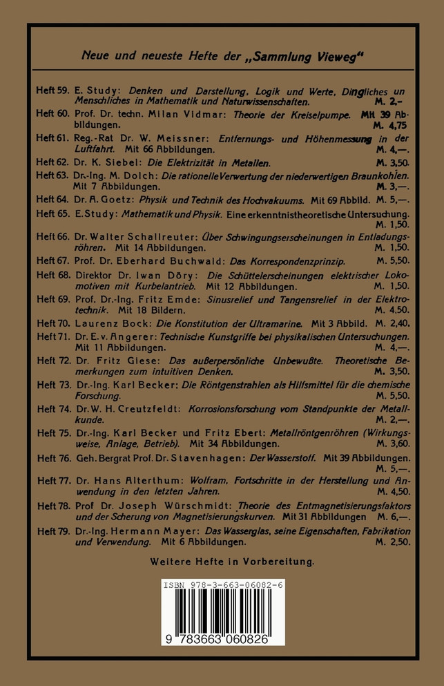 Die elektrische Leitfähigkeit der Atmosphäre und ihre Ursachen