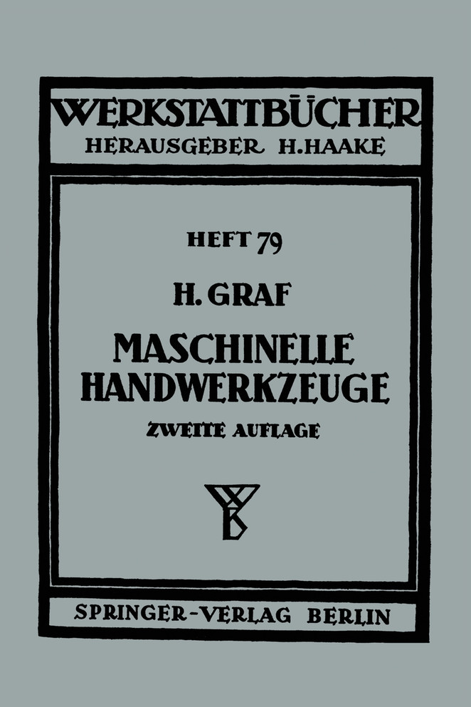 Maschinelle Handwerkzeuge