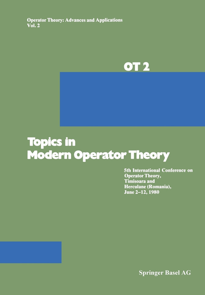 Topics in Modern Operator Theory