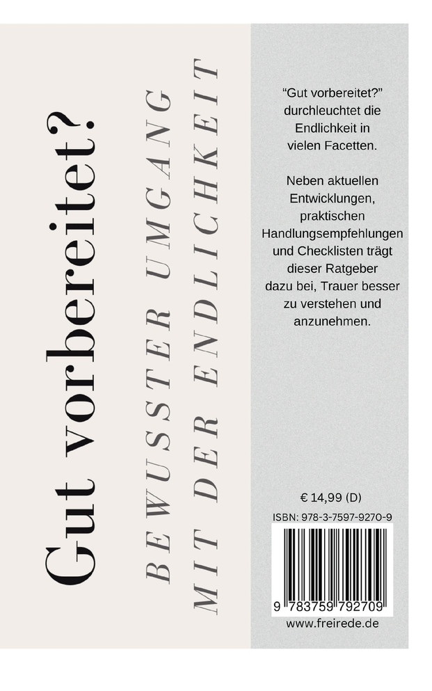 Gut vorbereitet?