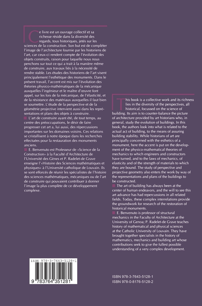 Entre Mécanique et Architecture / Between Mechanics and Architecture