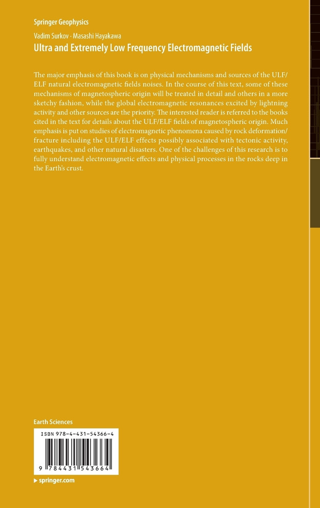 Ultra and Extremely Low Frequency Electromagnetic Fields