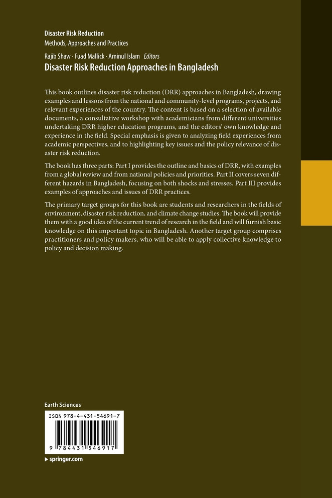 Disaster Risk Reduction Approaches in Bangladesh