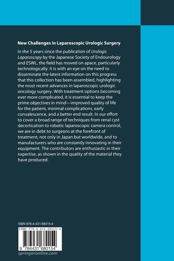 New Challenges in Laparoscopic Urologic Surgery