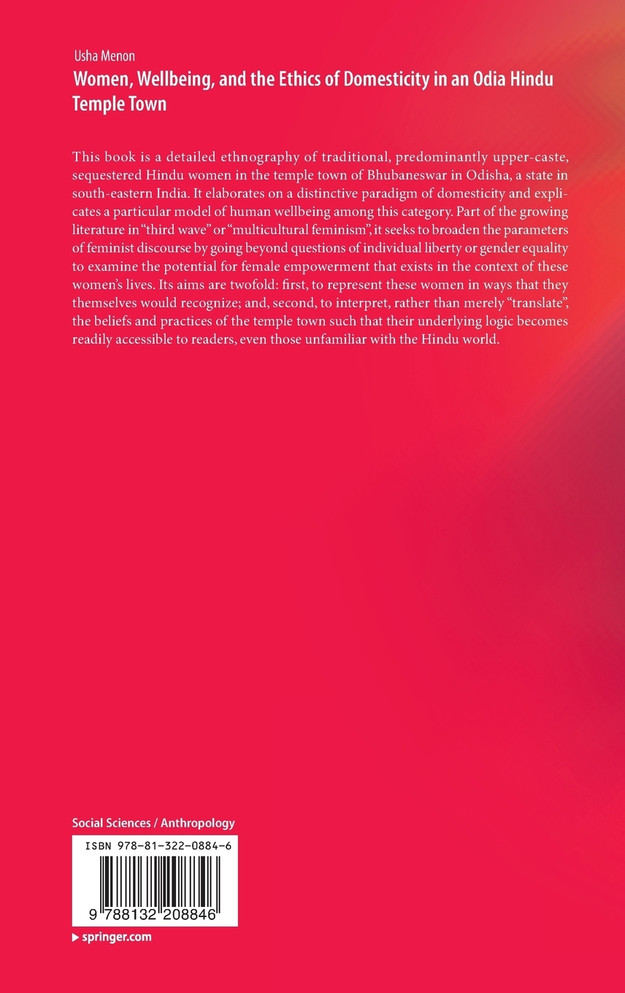 Women, Wellbeing, and the Ethics of Domesticity in an Odia Hindu Temple Town