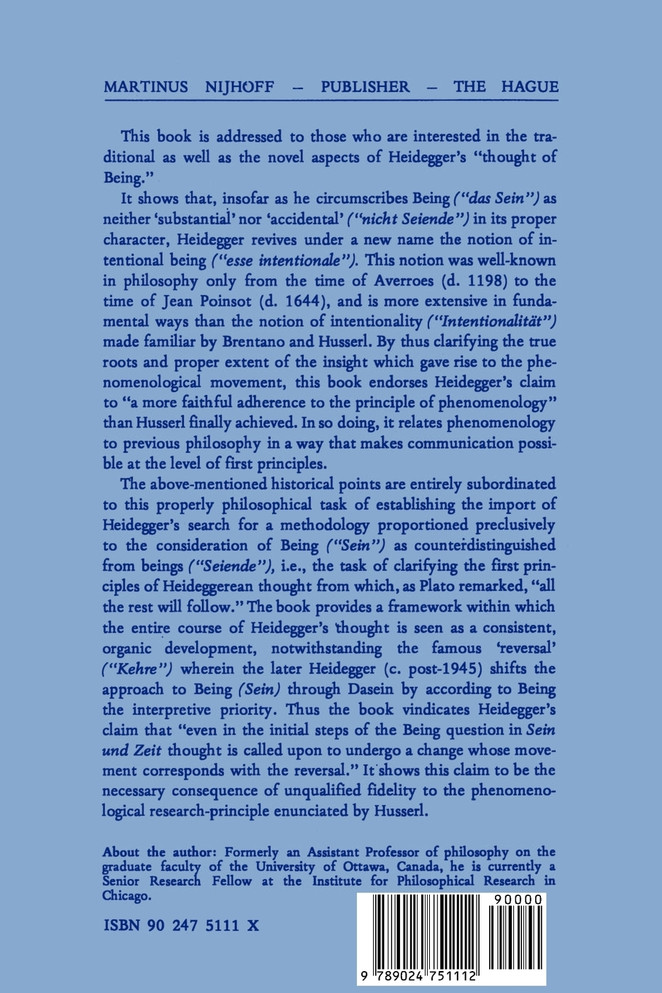The Tradition via Heidegger