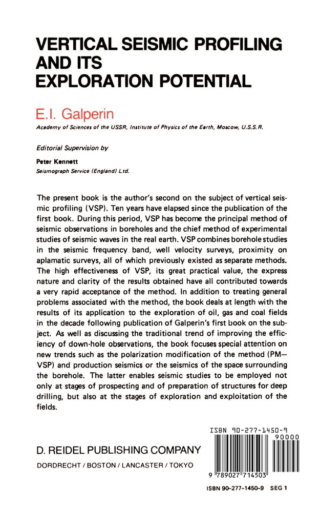 Vertical Seismic Profiling and Its Exploration Potential