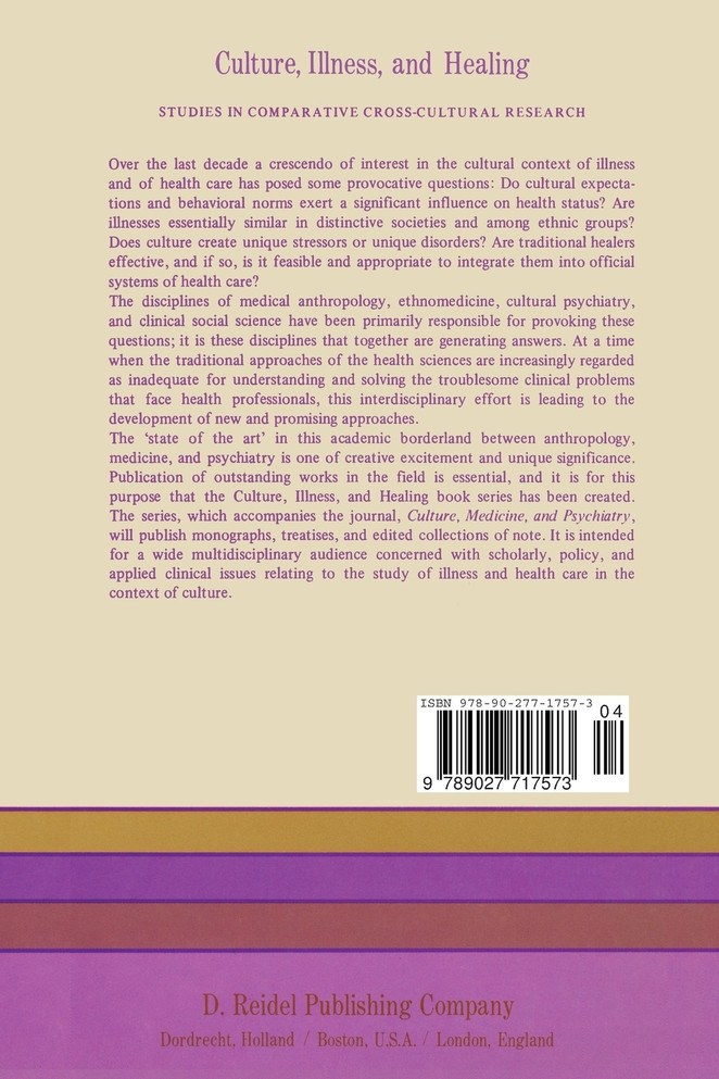 Cultural Conceptions of Mental Health and Therapy