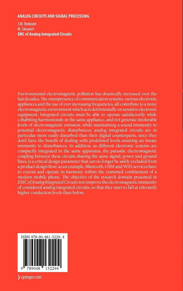 EMC of Analog Integrated Circuits