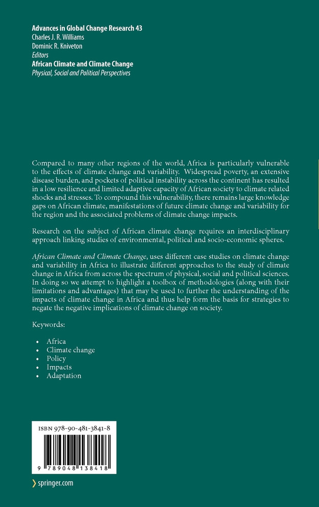 African Climate and Climate Change