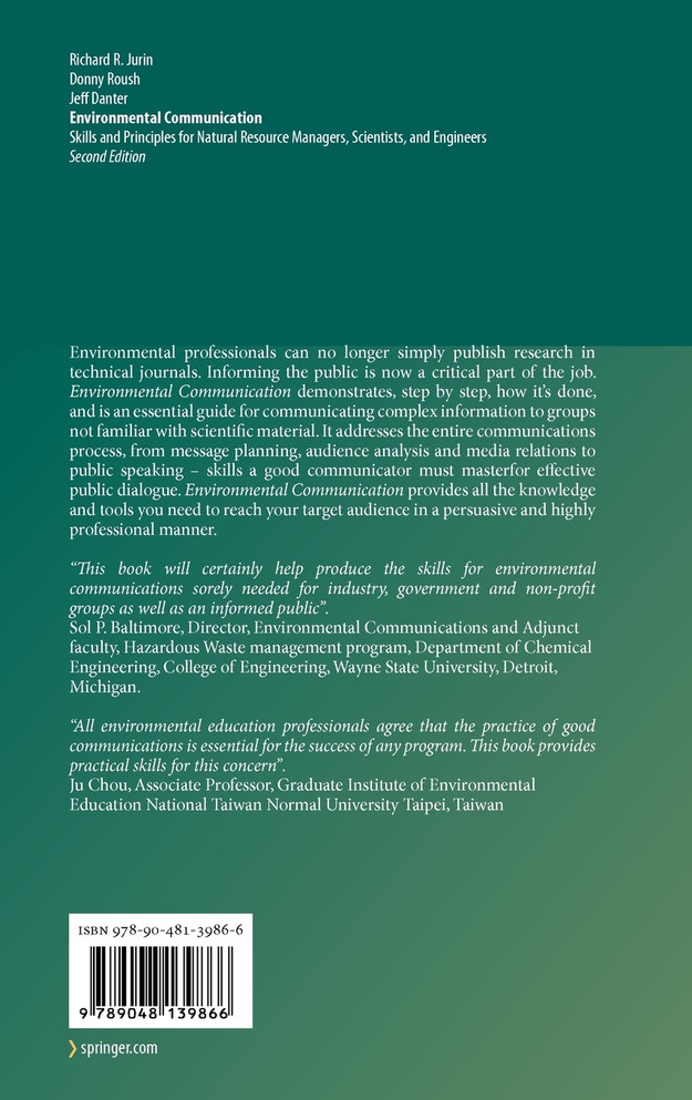 Environmental Communication. Second Edition