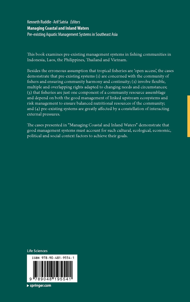 Managing Coastal and Inland Waters