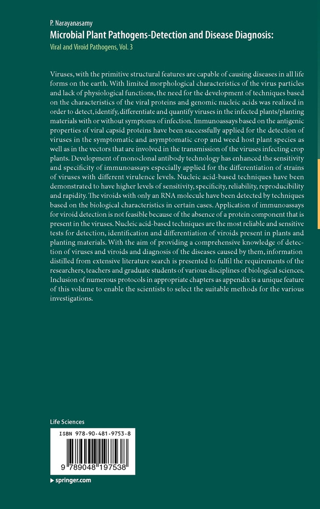 Microbial Plant Pathogens-Detection and Disease Diagnosis