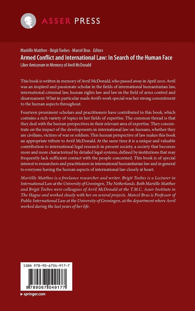 Armed Conflict and International Law