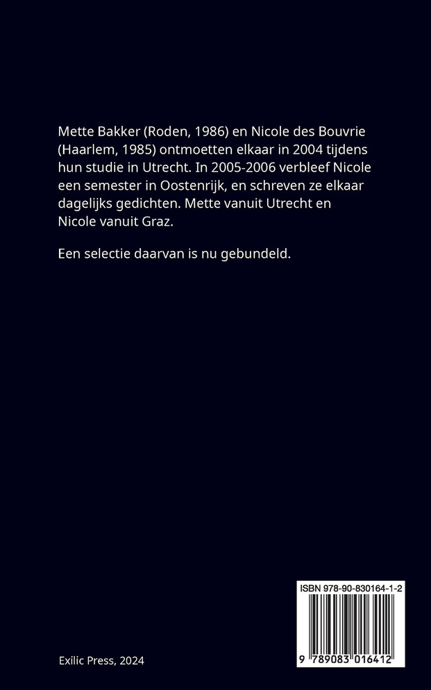 Soms is vriendschap het hevigst in witregels